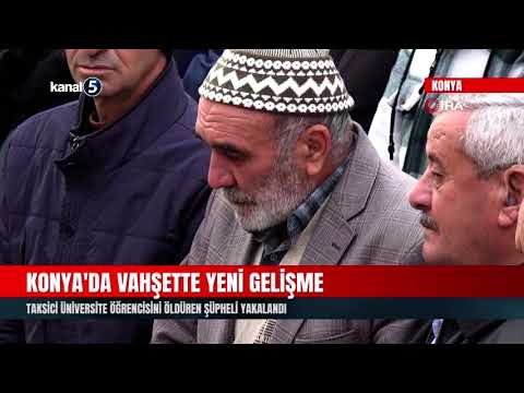 Konya’da Vahşette Yeni Gelişme | Taksici Üniversite Öğrencisini Öldüren Şüpheli Yakalandı
