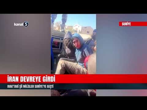 İran Devreye Girdi | Irak’taki Şii milisler Suriye’ye Geçti