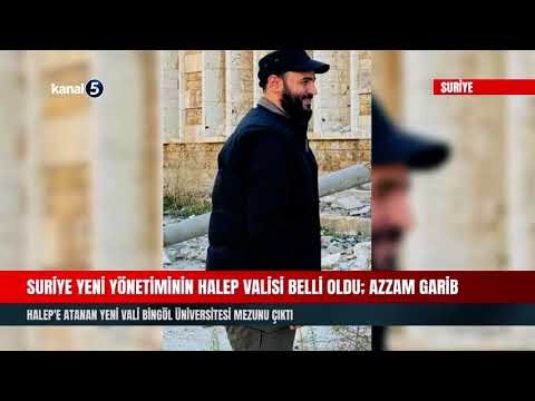 Suriye Yeni Yönetiminin Halep Valisi Belli Oldu; Azzam Garib