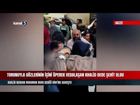 Torunuyla Gözlerinin İçini Öperek Vedalaşan Khalid Dede Şehit Oldu