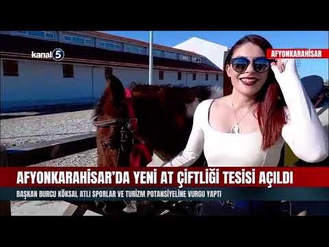 Afyonkarahisar’da Yeni At Çiftliği Tesisi Açıldı