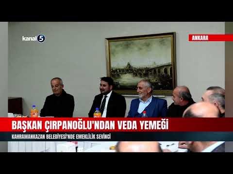 Başkan Çırpanoğlu’ndan Veda Yemeği | Kahramankazan Belediyesi’nde Emeklilik Sevinci