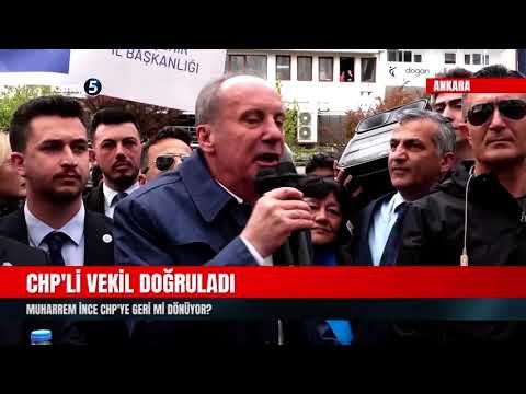 CHP’li Vekil Doğruladı | Muharrem İnce CHP’ye Geri Mi Dönüyor?