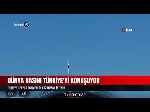 Dünya Basını Türkiye’yi Konuşuyor | Türkiye Uzayda Egemenlik Kazanmak İstiyor
