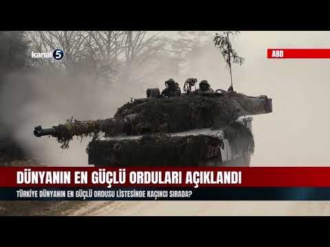 Dünyanın En Güçlü Orduları Açıklandı; Türkiye İlk 10’da