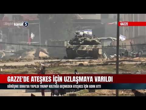 Gazze’de Ateşkes İçin Uzlaşmaya Varıldı