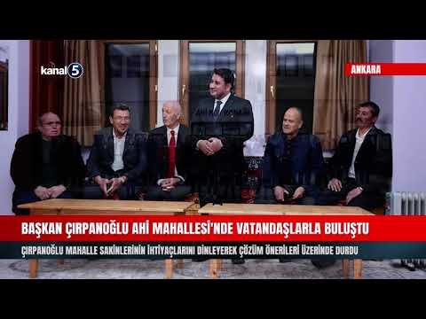 Kahramankazan Belediye Başkanı Çırpanoğlu Ahi Mahallesi’nde Vatandaşlarla Buluştu