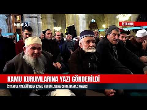 Kamu Kurumlarına Yazı Gönderildi | İstanbul Valiliği’nden Cuma Namazı Uyarısı