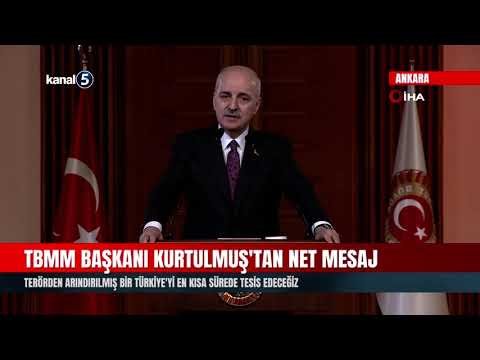 Kurtulmuş’tan Net Mesaj | Terörden Arındırılmış Bir Türkiye’yi En Kısa Sürede Tesis Edeceğiz