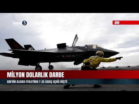 Milyon Dolarlık Darbe | ABD’nin Alaska Eyaletinde F-35 Savaş Uçağı Düştü