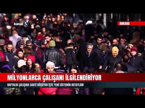 Milyonlarca Çalışanı İlgilendiriyor | Haftalık Çalışma Saati Düşüyor İşte Yeni Sistemin Detayları