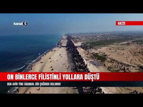 On Binlerce Filistinli Yollara Düştü | Ben-Gvir Yine Skandal Bir Çağrıda Bulundu