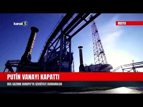 Putin Vanayı Kapattı | Rus Gazının Avrupa’ya Sevkiyatı Durduruldu