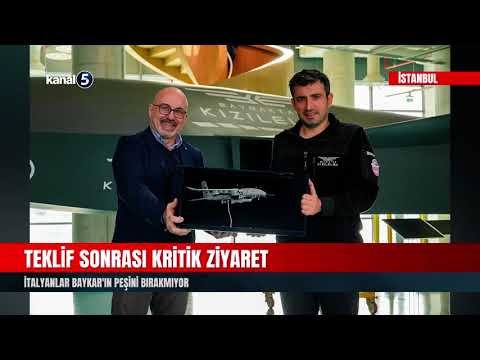 İtalyanlar Baykar’ın Peşini Bırakmıyor | Teklif Sonrası Kritik Ziyaret