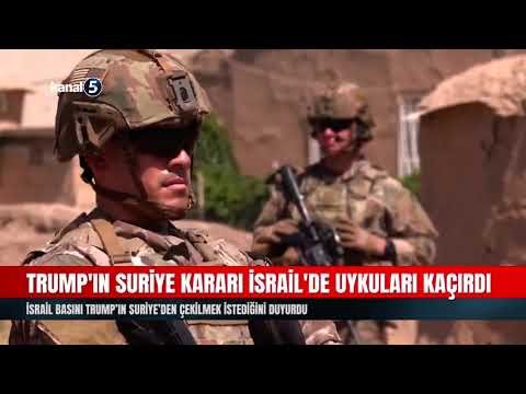 Trump’ın Suriye Kararı İsrail’de Uykuları Kaçırdı