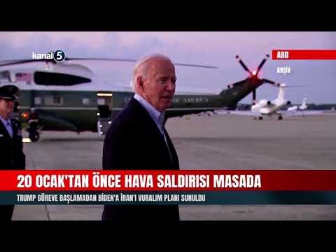 Trump Göreve Başlamadan Biden’a İran’ı Vuralım Planı Sunuldu