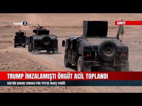Trump İmzalamıştı Örgüt Acil Toplandı | ABD’nin Kararı Sonrası PKK-YPG’de Maaş Paniği