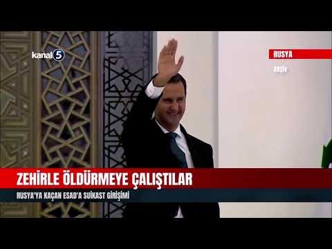 Zehirle Öldürmeye Çalıştılar | Rusya’ya Kaçan Esad’a Suikast Girişimi