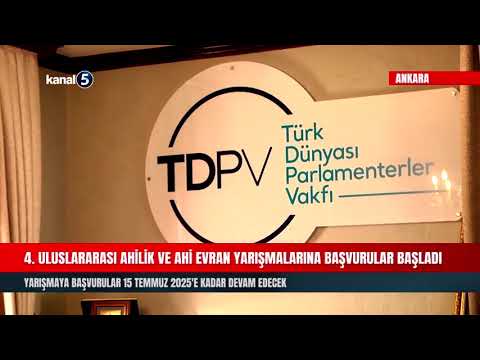 4. Uluslararası Ahilik ve Ahi Evran Yarışmaları Başvuruları Başladı