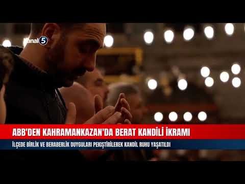 ABB’den Kahramankazan’da Berat Kandili İkramı