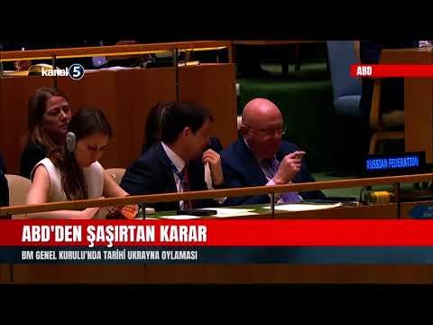 ABD’den Şaşırtan Karar | BM Genel Kurulu’nda Tarihi Ukrayna Oylaması