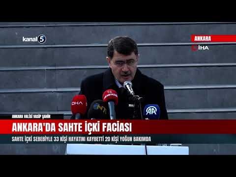 Ankara’da Sahte İçki Faciası | 33 Kişi Hayatını Kaybetti