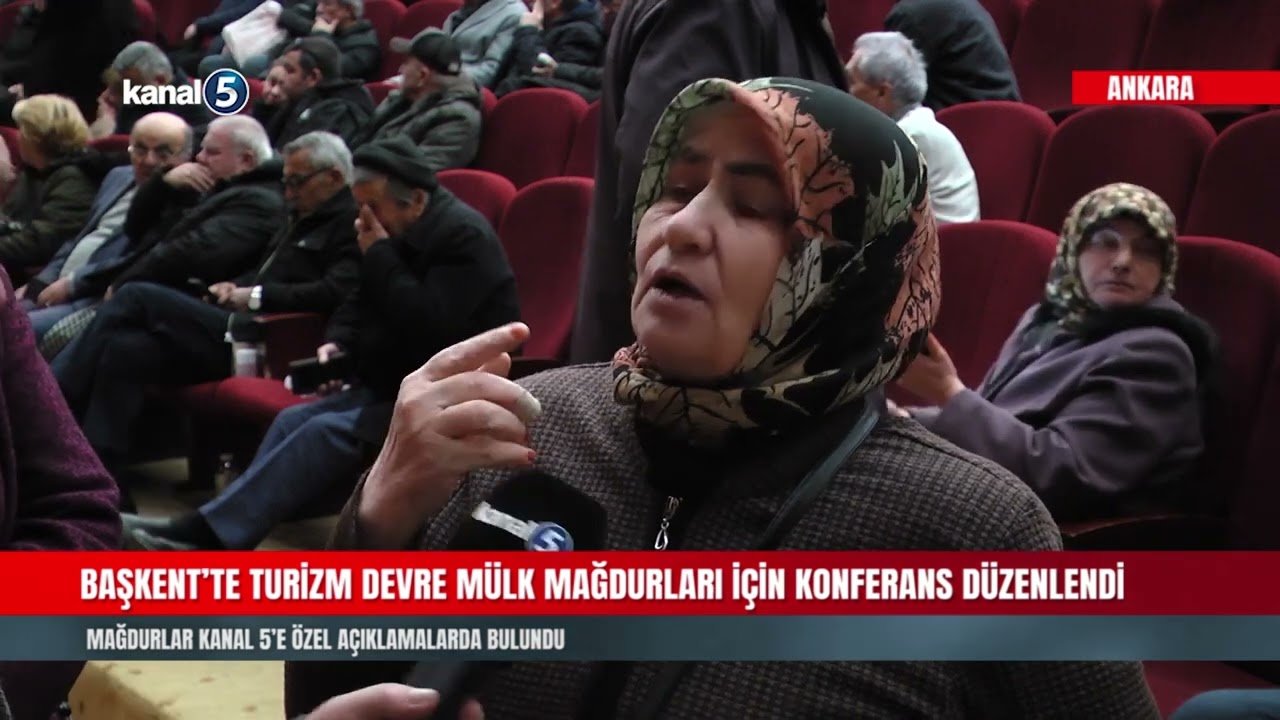 Başkent’te Turizm Devre Mülk Mağdurları İçin Konferans Düzenlendi