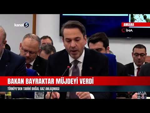 Bakan Bayraktar Müjdeyi Verdi | Türkiye’den Tarihi Doğal Gaz Anlaşması
