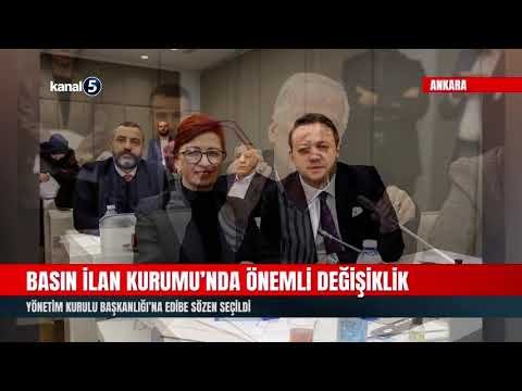 Basın İlan Kurumu’nda Önemli Değişiklik | Yönetim Kurulu Başkanlığı’na Edibe Sözen Seçildi