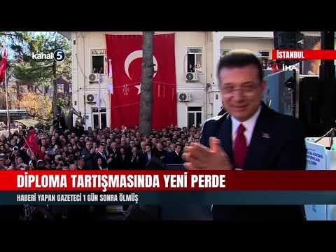Diploma Tartışmasında Yeni Perde | Haberi Yapan Gazeteci 1 Gün Sonra Ölmüş