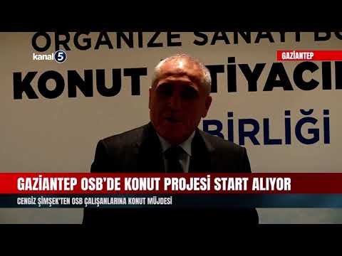 Gaziantep OSB’de Konut Projesi Start Alıyor | Cengiz Şimşek’ten OSB Çalışanlarına Konut Müjdesi