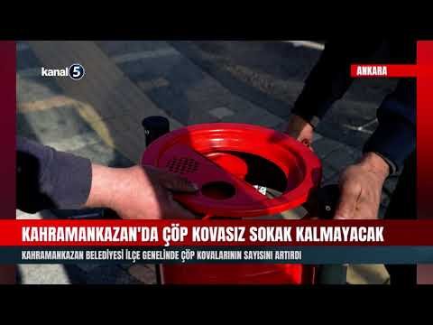 Kahramankazan’da Çöp Kovasız Sokak Kalmayacak