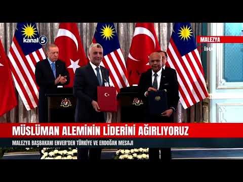 Müslüman Aleminin Liderini Ağırlıyoruz | Malezya Başbakanı Enver’den Türkiye Ve Erdoğan Mesajı