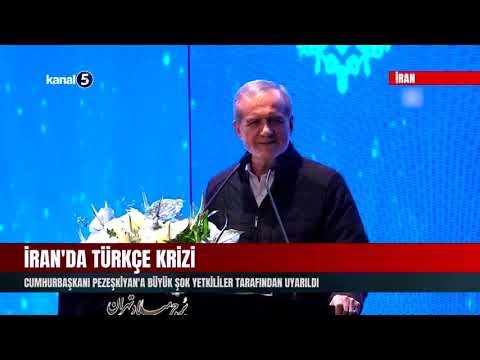 İran’da Türkçe Krizi | Cumhurbaşkanı Pezeşkiyan’a Büyük Şok | Yetkililer Tarafından Uyarıldı