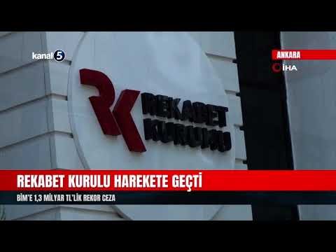 Rekabet Kurulu Harekete Geçti | BİM’e 1,3 Milyar TL’lik Rekor Ceza