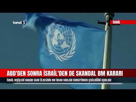Resmen çekildiler | ABD’den sonra İsrail’den de skandal BM kararı