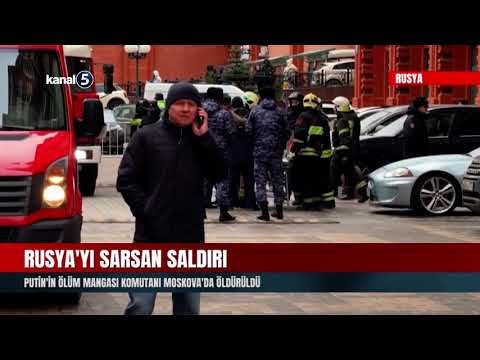 Rusya’yı Sarsan Saldırı | Putin’in Ölüm Mangası Komutanı Moskova’da Öldürüldü