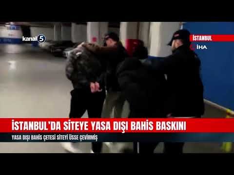 İstanbul’da Siteye Yasa Dışı Bahis Baskını | Yasa Dışı Bahis Çetesi Siteyi Üsse Çevirmiş!