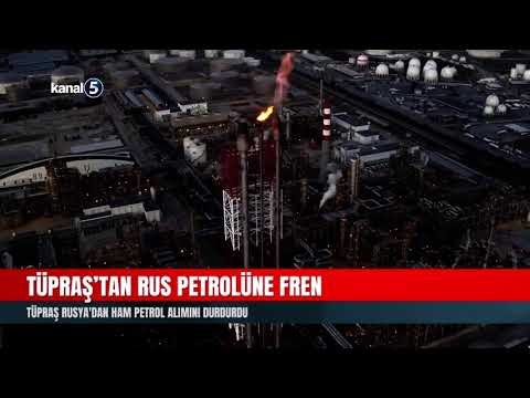 Tüpraş Rusya’dan Ham Petrol Alımını Durdurdu