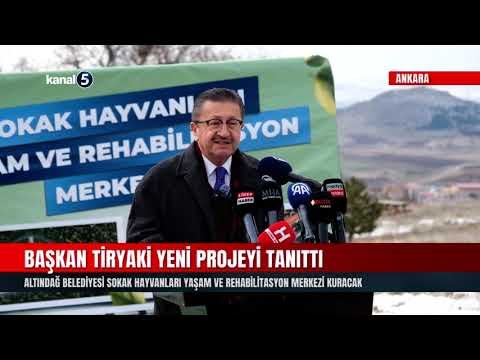 Başkan Tiryaki Yeni Projeyi Tanıttı  | Altındağ Belediyesi Sokak Hayvanları Yaşam ve Rehabilitasyon Merkezi Kuracak