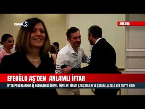 Efeoğlu AŞ’den Anlamlı İftar | İş Dünyası ve Çorumlular Bir Araya Geldi!