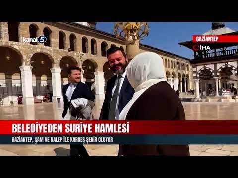 Gaziantep Şam Ve Halep İle Kardeş Şehir Oluyor