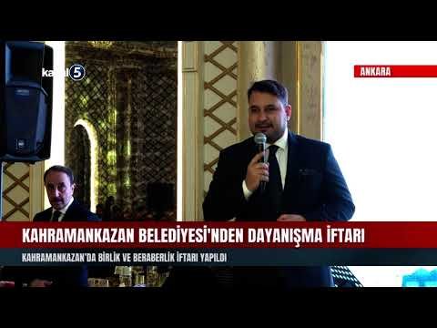 Kahramankazan’da Birlik ve Beraberlik İftarı Yapıldı