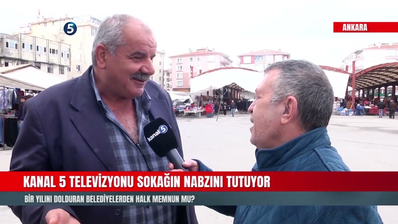 KANAL 5 TELEVİZYONU SOKAĞIN NABZINI TUTUYOR | KAHRAMANKAZAN ÇIRPANOĞLU’NDAN MEMNUN MU? | Sokak Röportajı