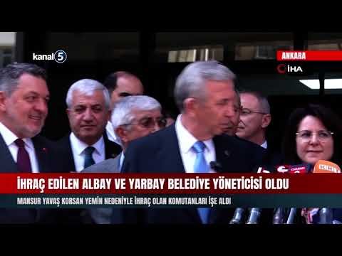 Mansur Yavaş Korsan Yemin Nedeniyle İhraç Olan Komutanları İşe Aldı