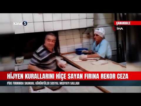 Pide Fırınında Skandal Görüntüler Sosyal Medyayı Salladı!
