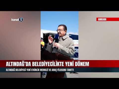 Altındağ Belediyesi Yeni Etkinlik Merkezi ve Araç Filosunu Tanıttı
