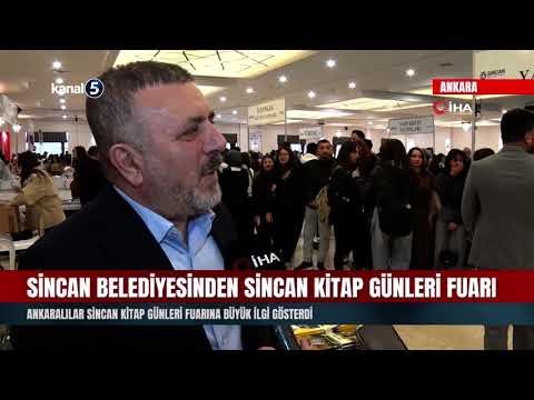 Ankaralılar Sincan Kitap Günleri Fuarına Büyük İlgi Gösterdi