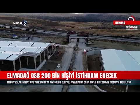 Elmadağ OSB 200 Bin Kişiyi İstihdam Edecek