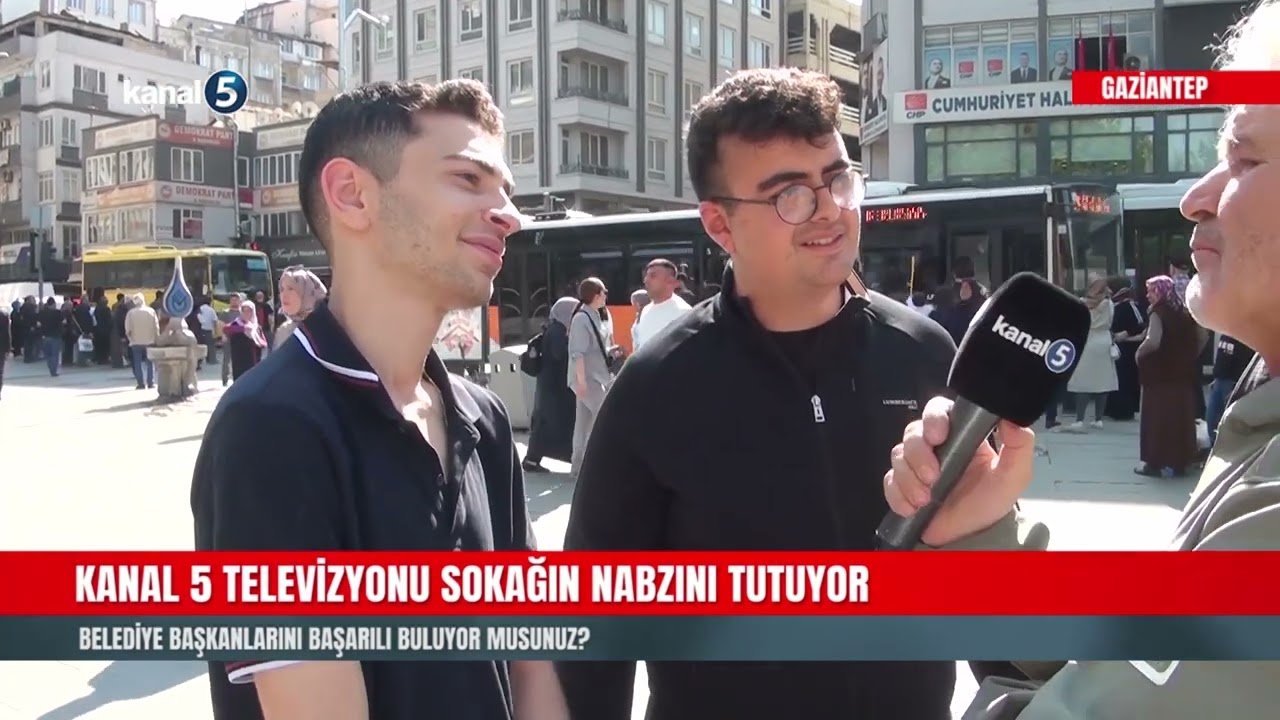 GAZİANTEP SOKAK RÖPORTAJI | BELEDİYE BAŞKANLARINI BAŞARILI BULUYOR MUSUNUZ?